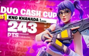 Khanada第一视角丨夺得堡垒之夜现金杯第一