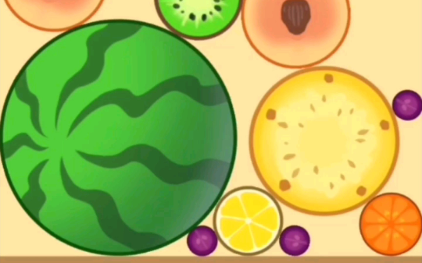 【合成大西瓜】球球让我合成两个大西瓜