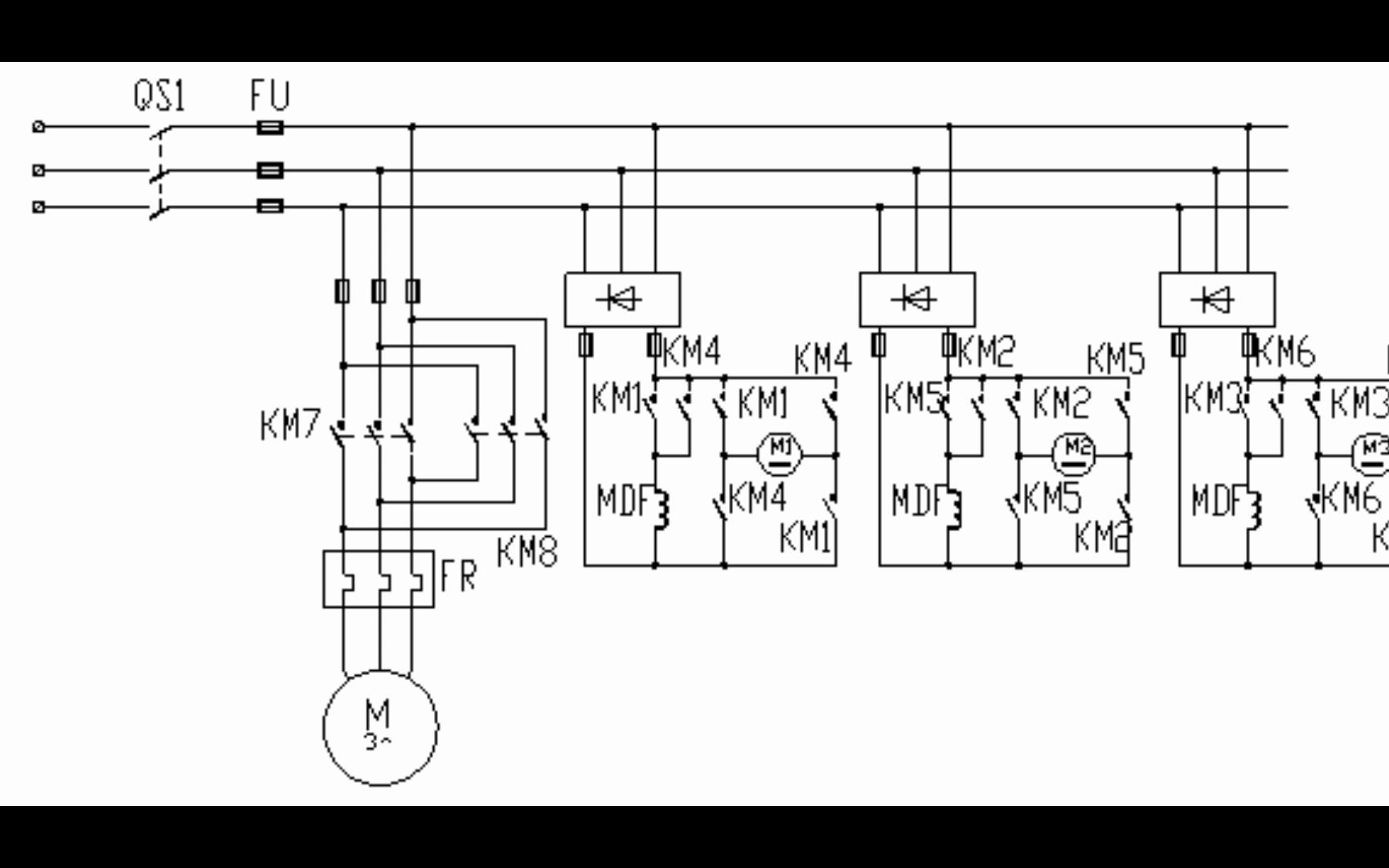 基于plc(三菱 fx1n-40mr plc)的三层电梯控制设计