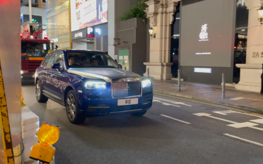 【香港|cullinan 】不急不慌,劳斯莱斯缓慢过来了