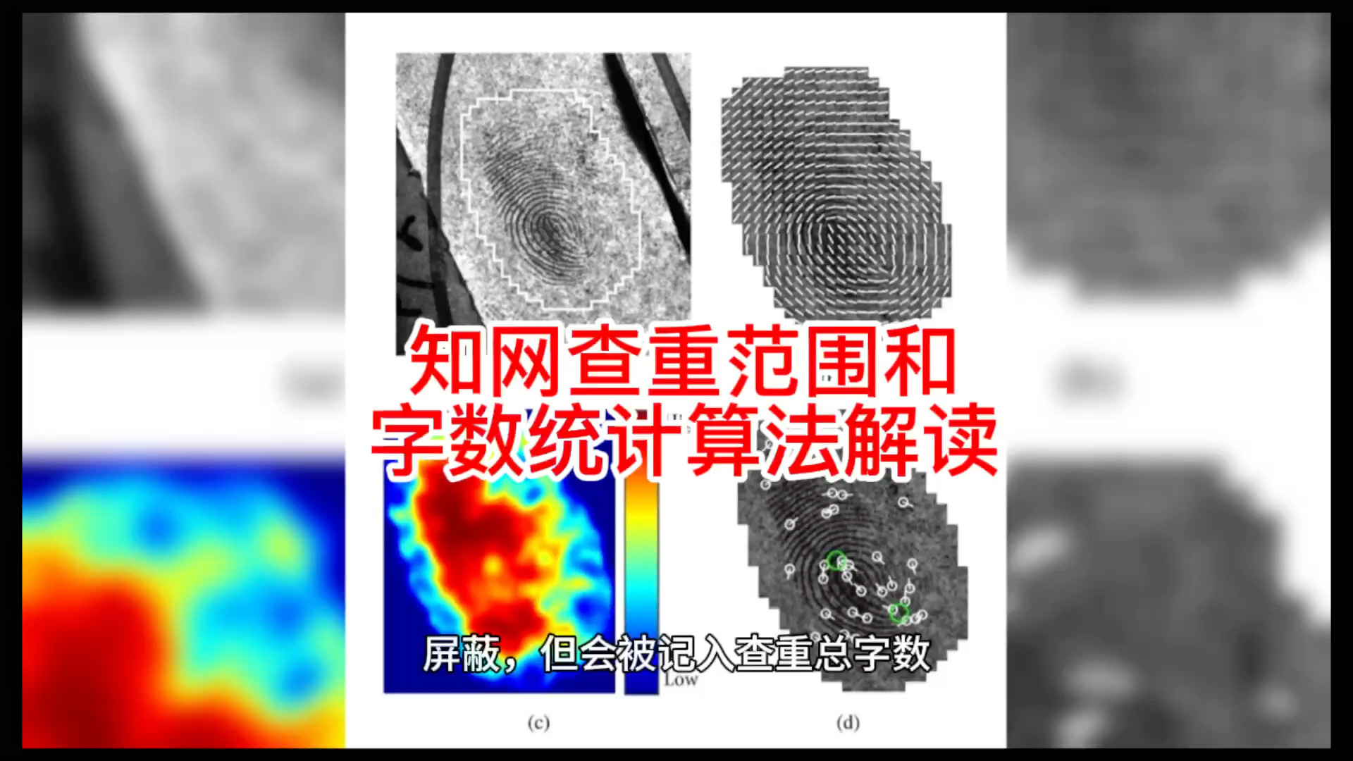 深度解读知网查重算法,硕博研究生看完暗自窃喜哔哩哔哩bilibili