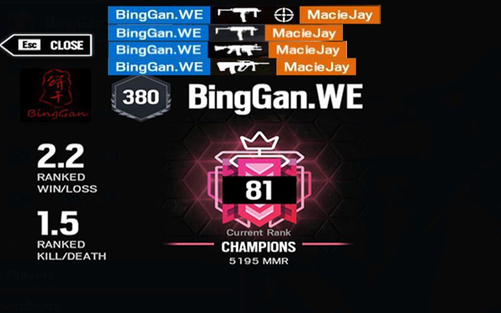 【彩虹六号】美服冠军玩家如何打炸maciejay的心态