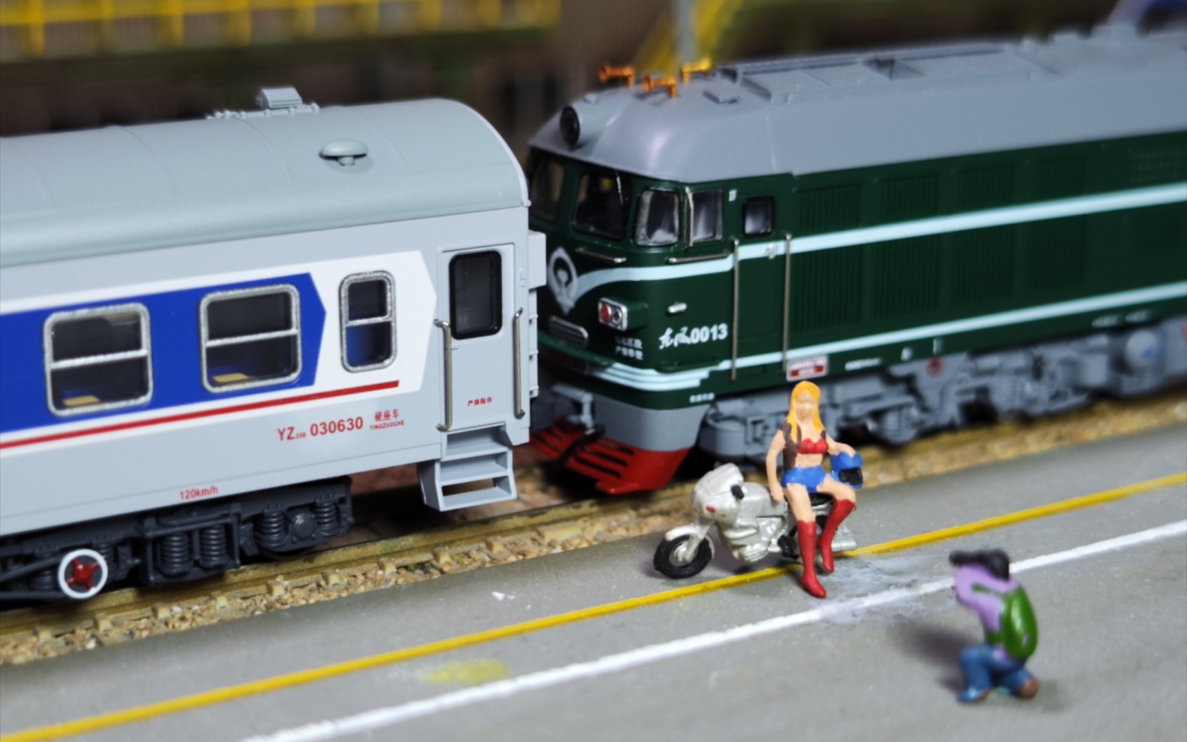 长鸣 n比例 25b客车 三茂涂装全编(货号 三茂铁路 a b套装)by 京师