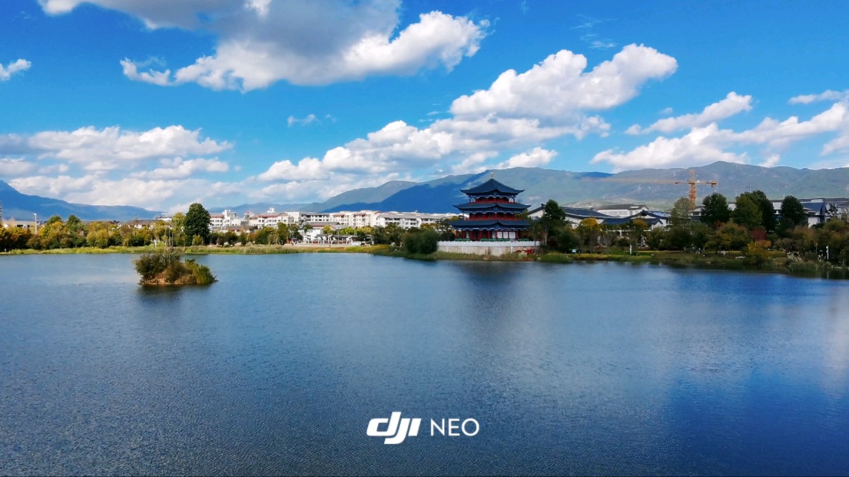 【DJI NEO 航拍混剪】深秋的中济海公园哔哩哔哩bilibili