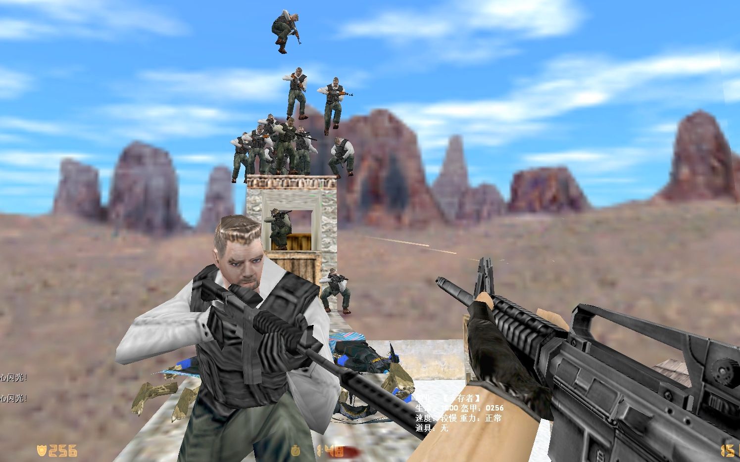 6最原始的经典生化模式之冰雪基地 豆客平台僵尸服 z