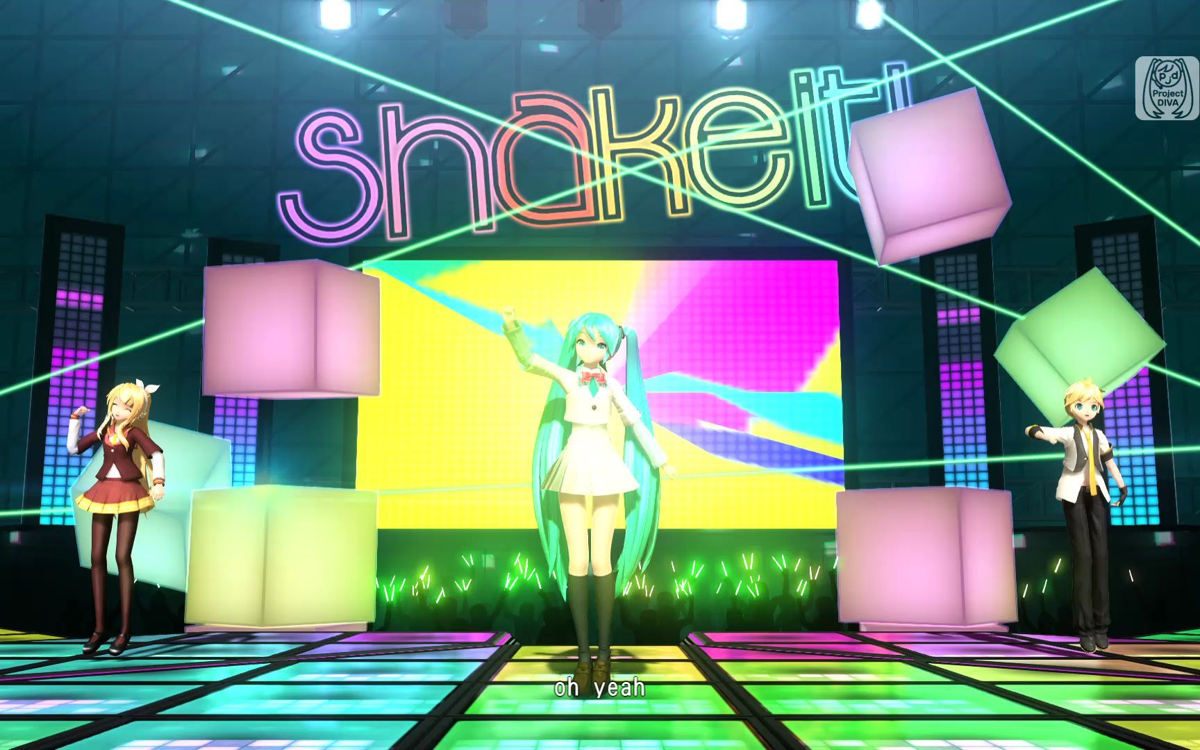 [图]【初音ミク Project DIVA Mega39's+】shake it ！（MEGA39's）