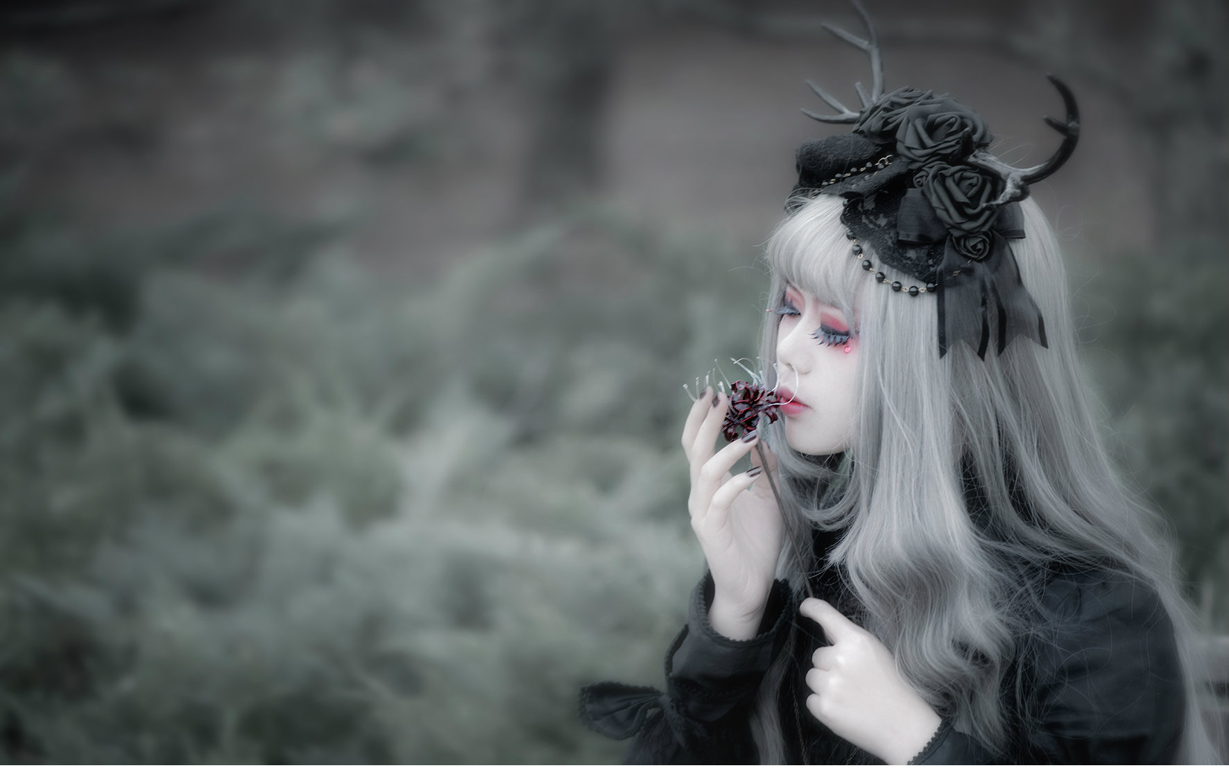 cos后期教程三——萝莉中灰色系暗黑风_哔哩哔哩_bilibili