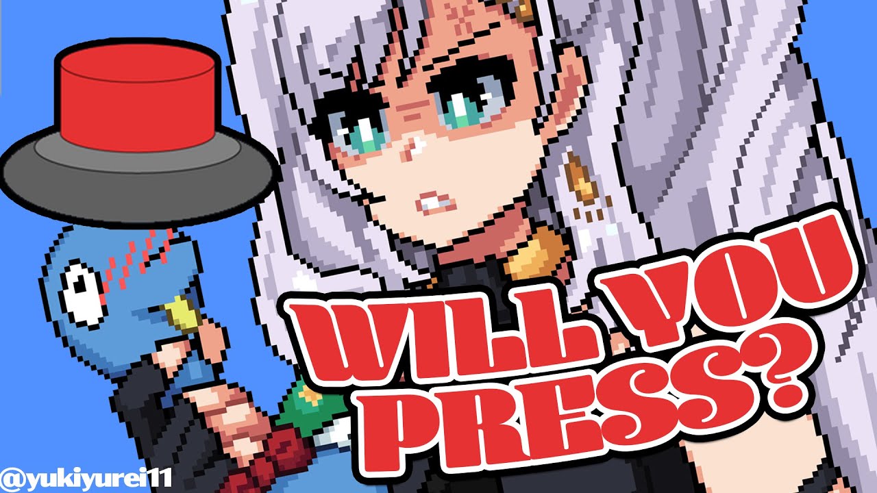 [图]【WILL YOU PRESS THE BUTTON?】 PRESS FIRST THINK LATER【Pavolia Reine/hololiveID 2n