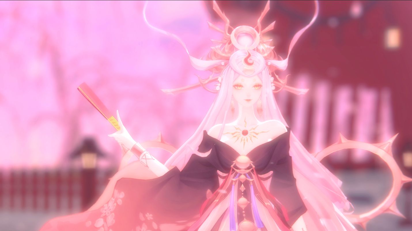 【阴阳师mmd/天照】寄明月