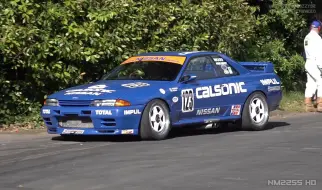 Descargar video: Listen to the iconic 'Calsonic' Skyline R32 GT-R driven FLAT-OUT by Jake Hill