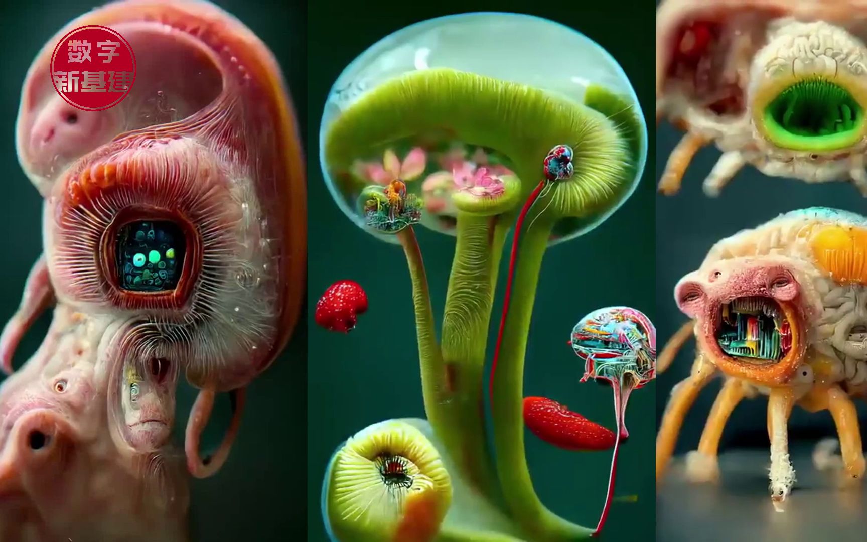 这是什么生物?迷你大脑让硅基生命感到恐惧了