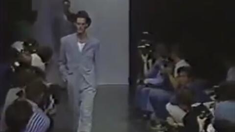 Yohji Yamamoto(山本耀司)menswear 1987 spring summer_哔哩哔哩_bilibili