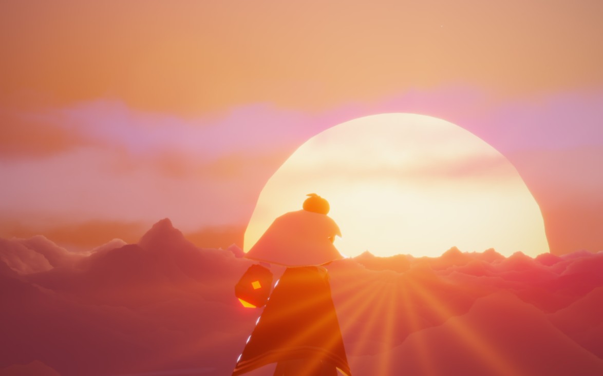 【西街下/景】光遇 夕阳