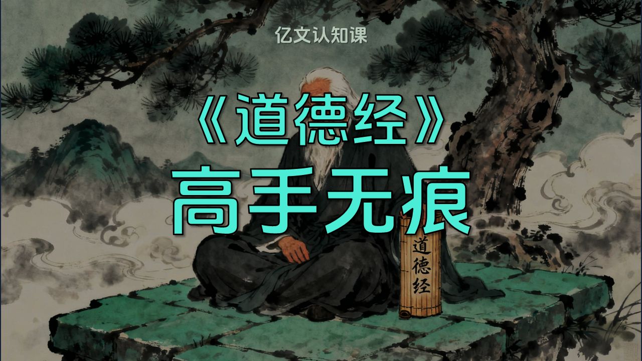 《道德经》：人生没有敌人，都是老师！#道德经 #国学智慧 #中华文化 #认知 #高手 亿文讲道德经