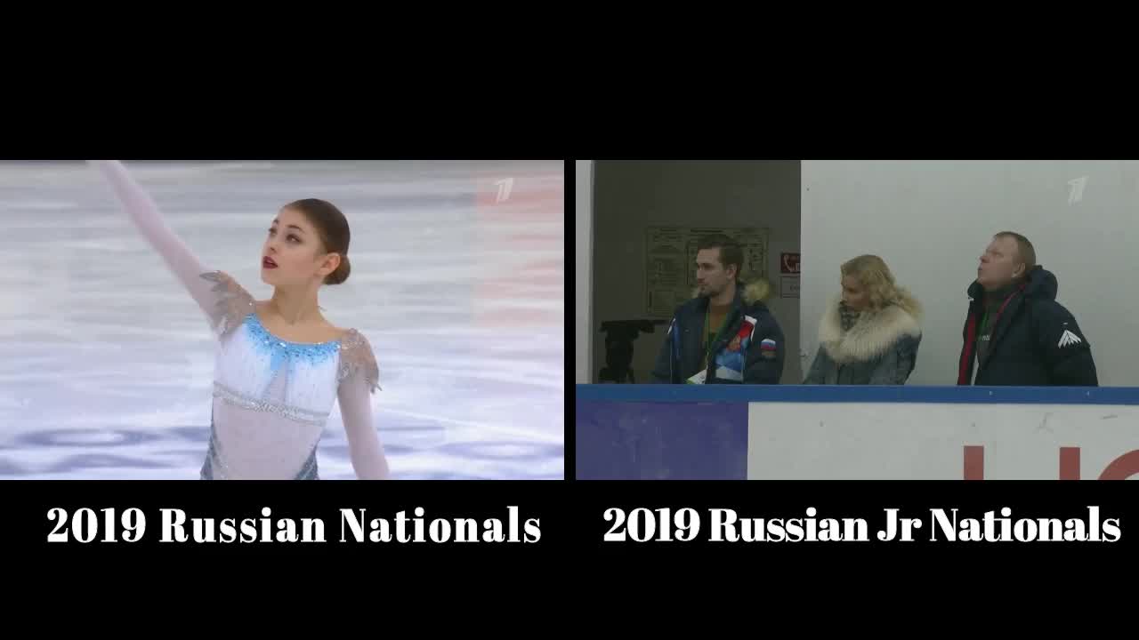 [图]Alena Kostornaia 短节目The Departure (Lullaby) - 全俄 vs 全俄青