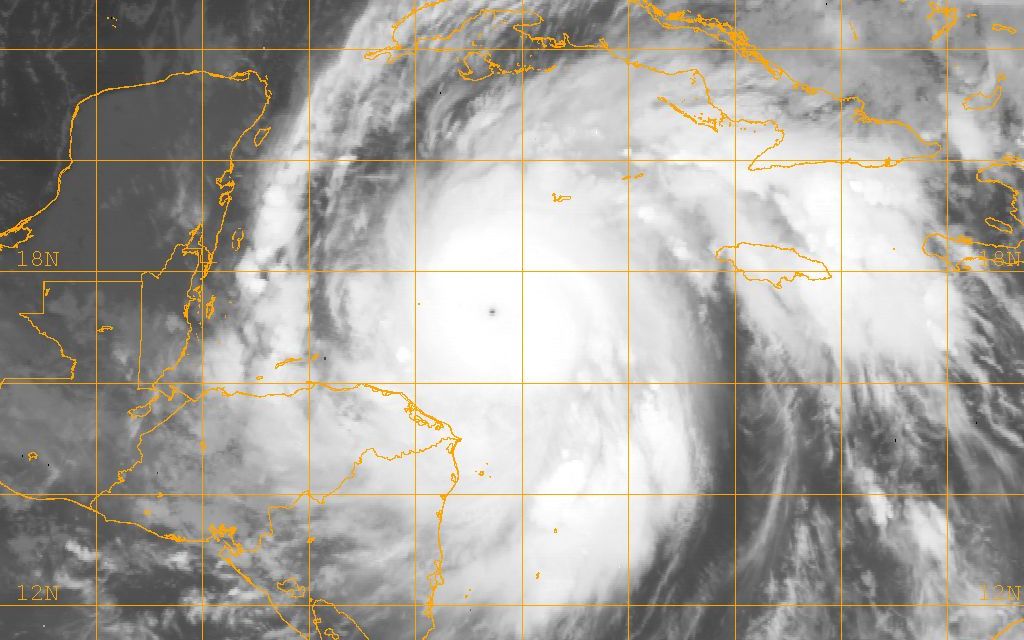 【卫星云图动画】北大西洋飓风威尔玛wilma(2005)