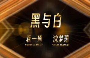 Download Video: 【SNH48年度金曲大赏】袁一琦沈梦瑶《黑与白》舞台