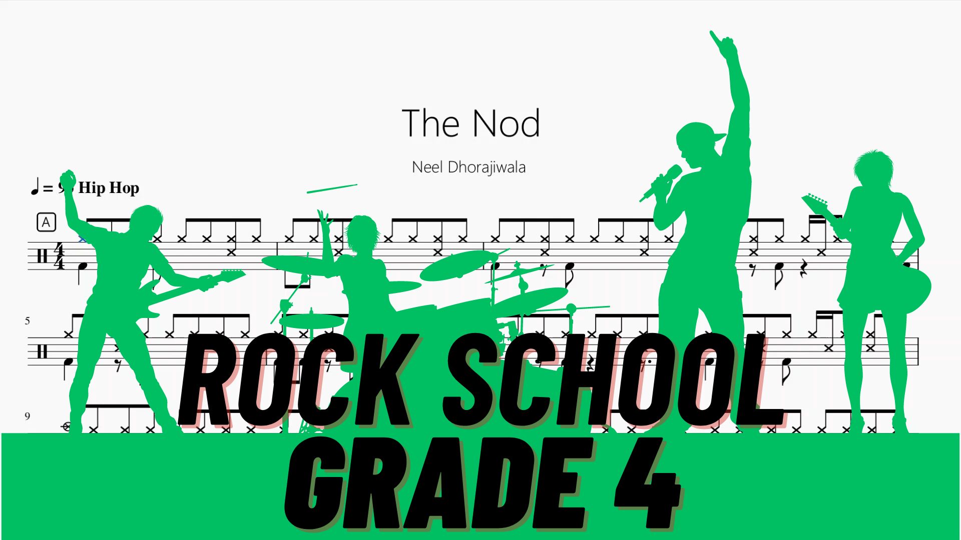 [图]The Nod【Rock school Lv4】动态鼓谱