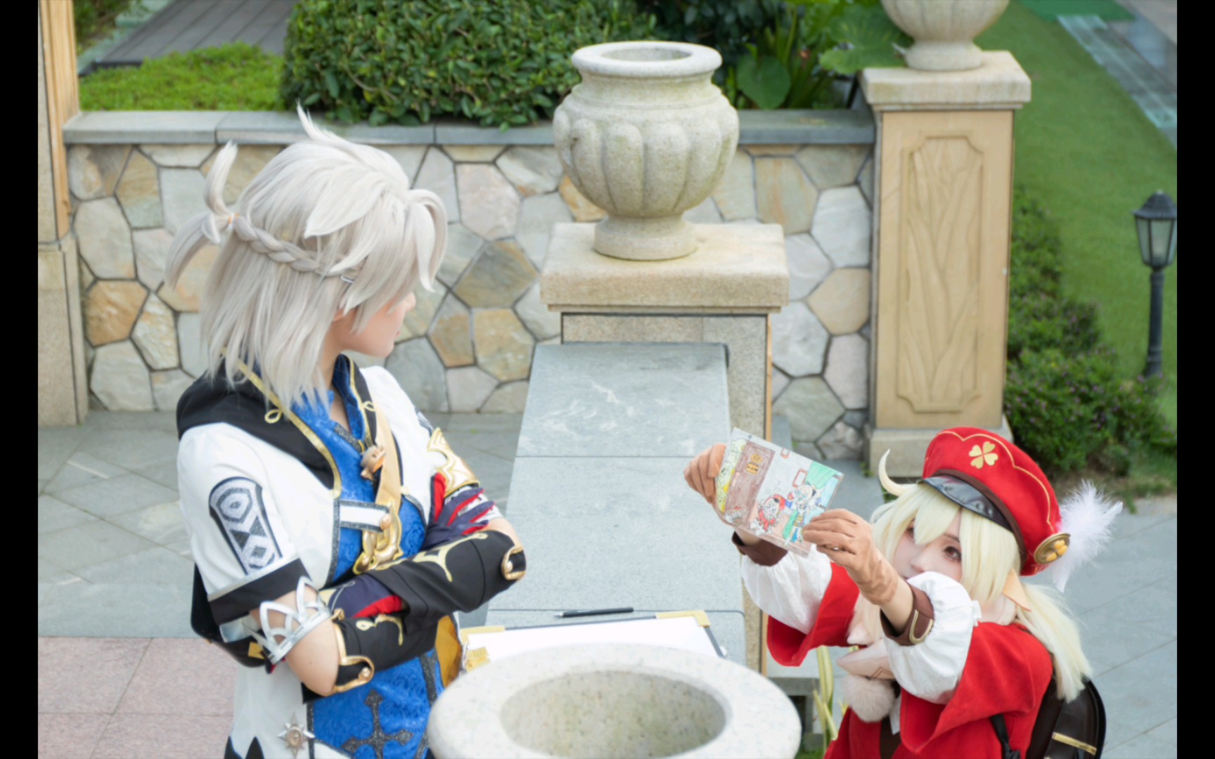 可莉阿贝多cos正片