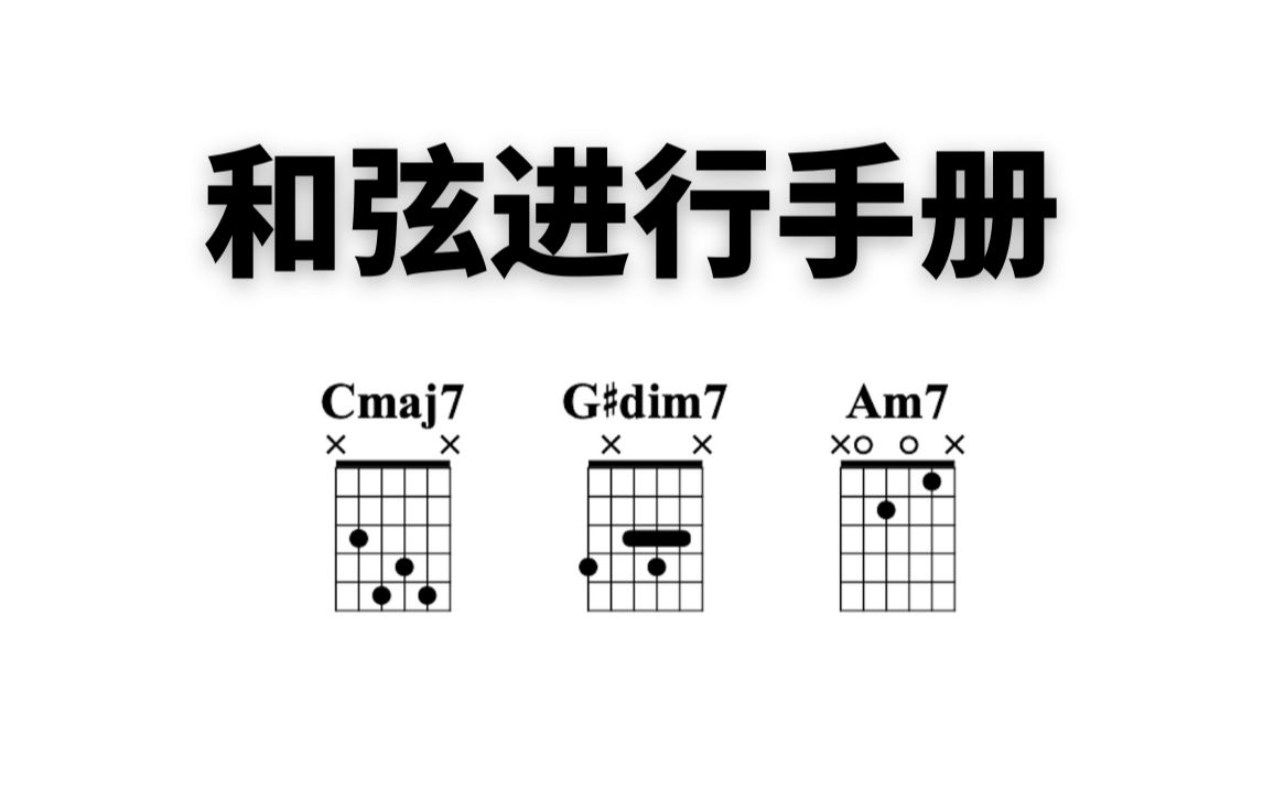 cmaj7和弦怎么按图片