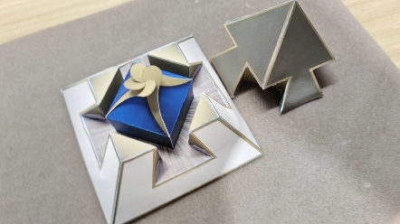 【影君の折纸】金字塔魔盒(中村开己神奇纸魔方-暗藏玄机的纸玩具)