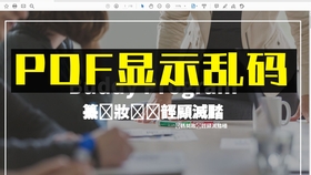 将pdf文件转换成word是出现乱码如何解决 哔哩哔哩 つロ干杯 Bilibili