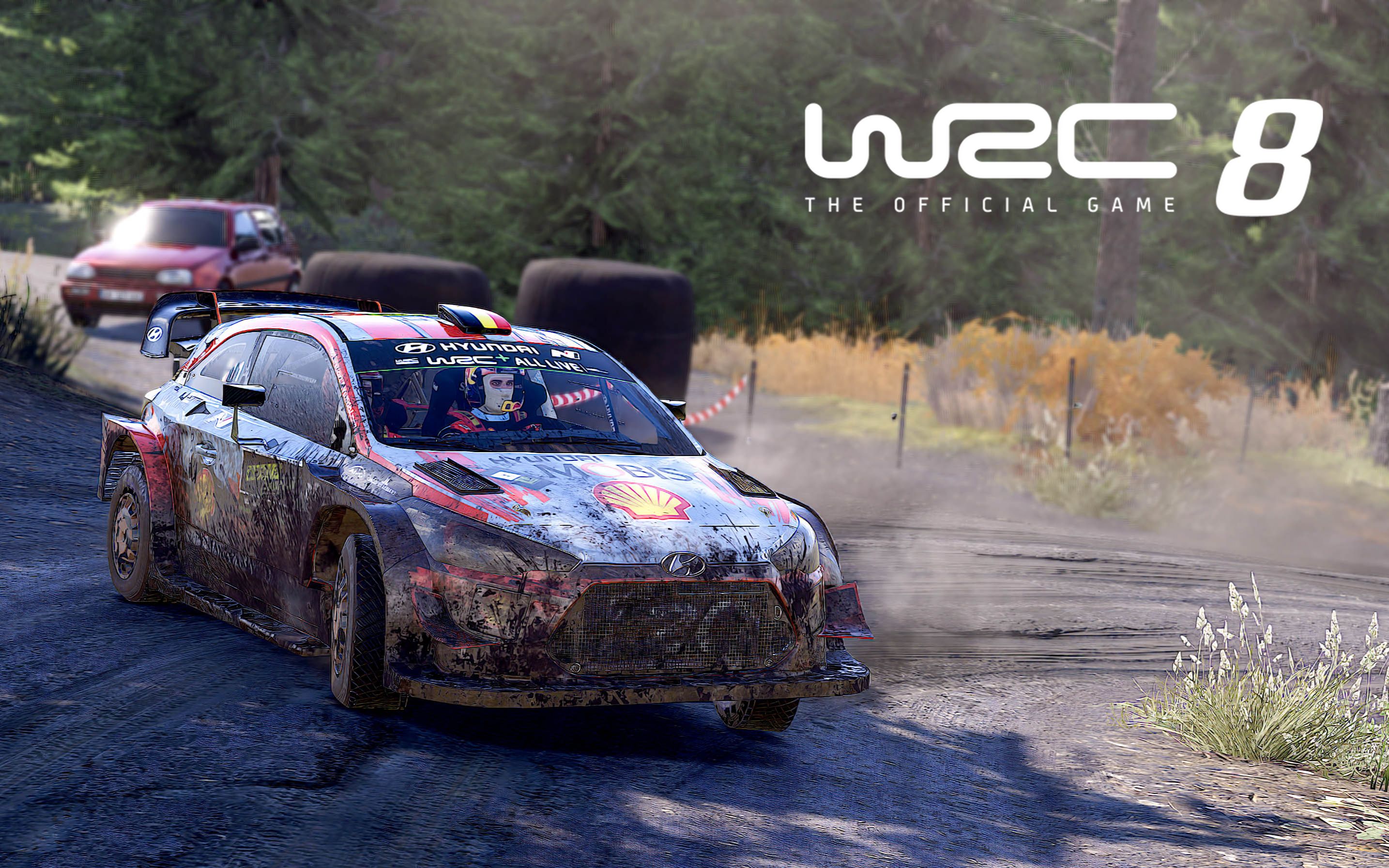 wrc8现代i20英国brenig赛段英国威尔士拉力赛fia世界汽车拉力锦标赛8