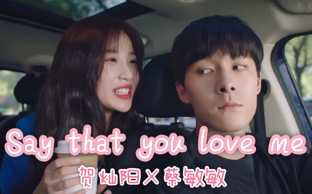 【下一站是幸福|贺灿阳x蔡敏敏】【say that you love me 】遇到你是