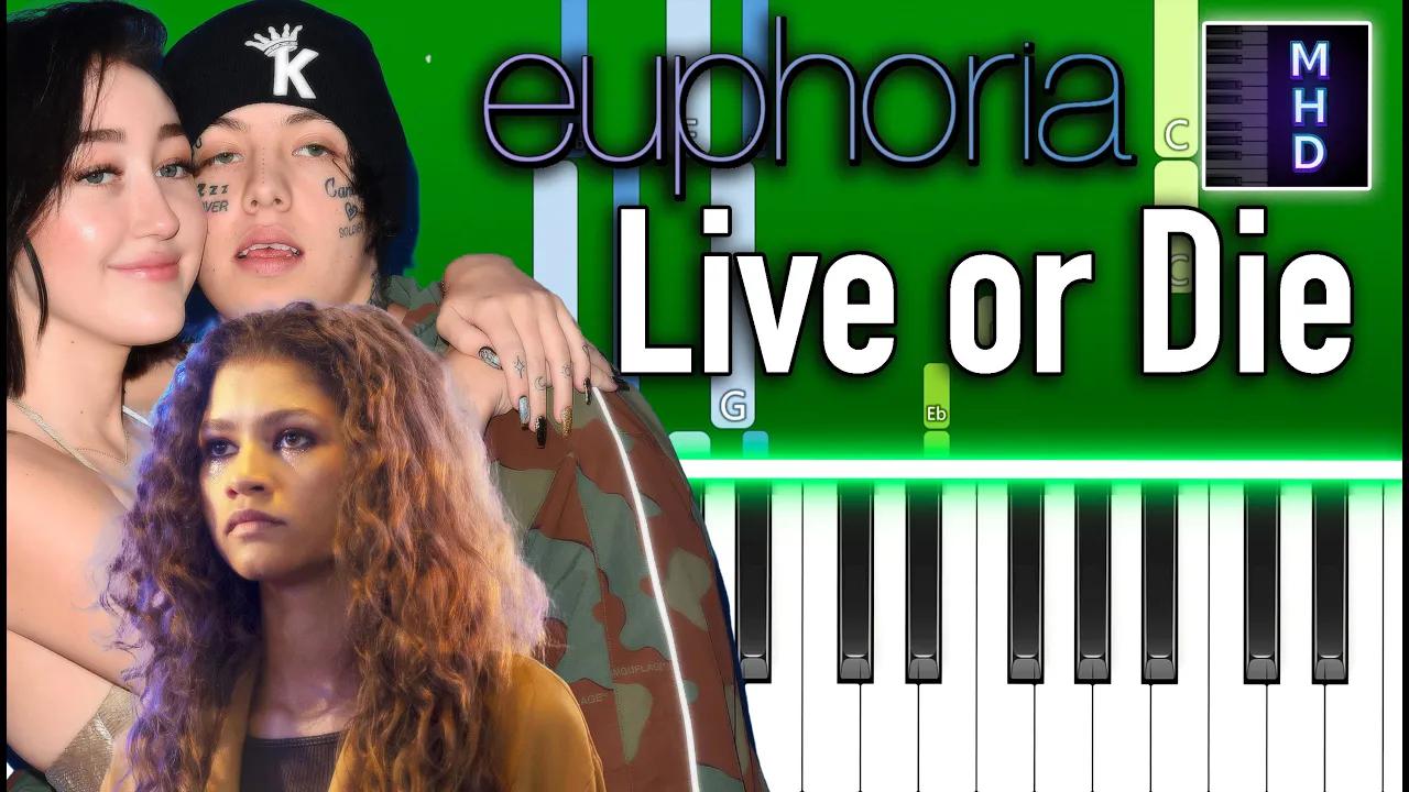 1904noah cyrus, lil xan - live or die - piano tutorial