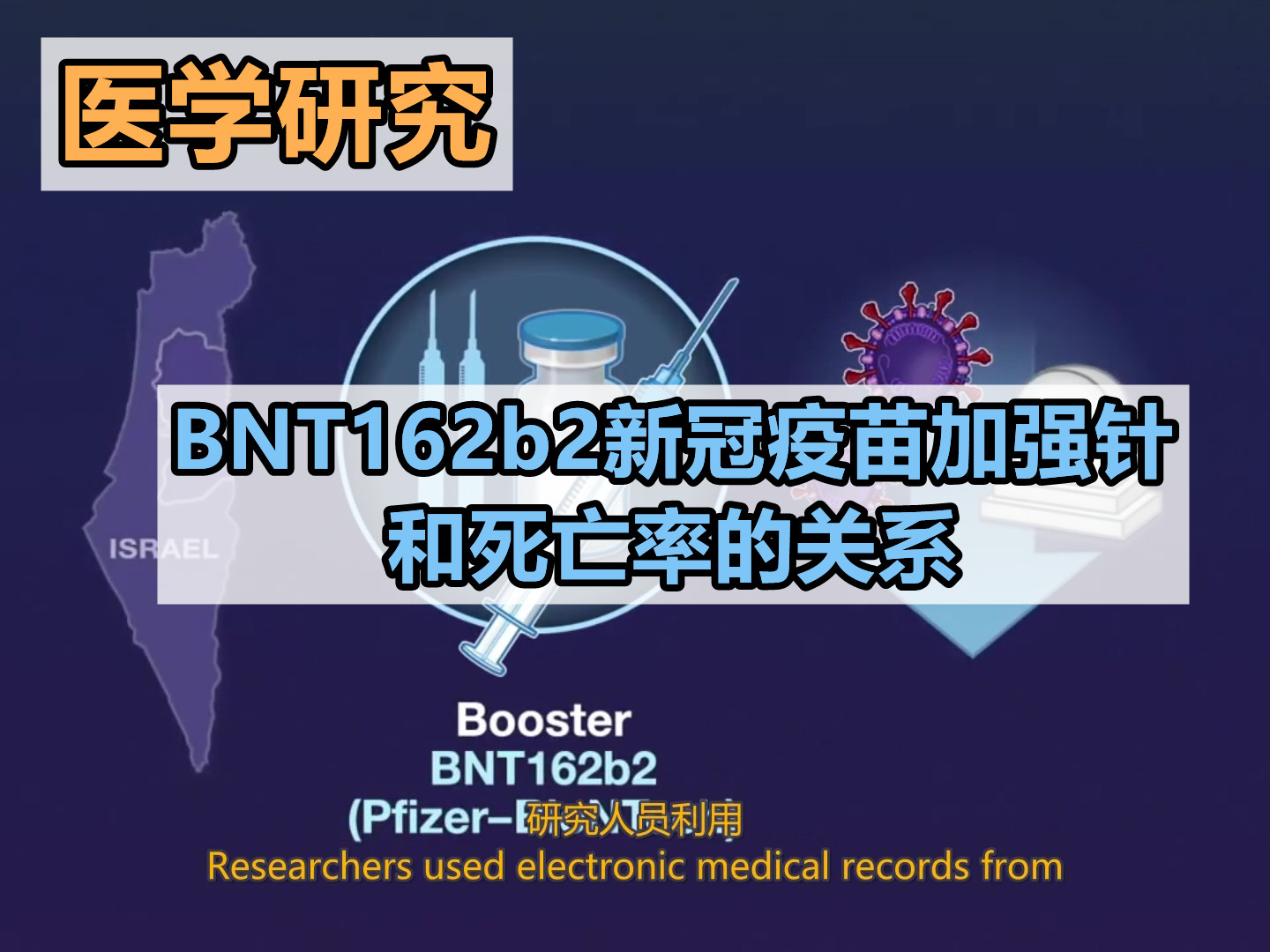 NEJM研究:BNT162b2新冠疫苗加强针和死亡率的关系哔哩哔哩bilibili