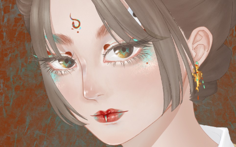 【指绘】【厚涂之似悟非悟】