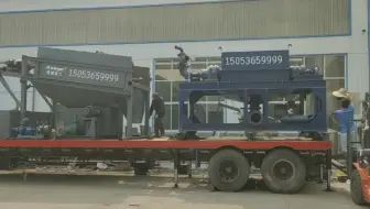 车载流动式重选设备每小时40吨处理铅锌银钽铌试机中！