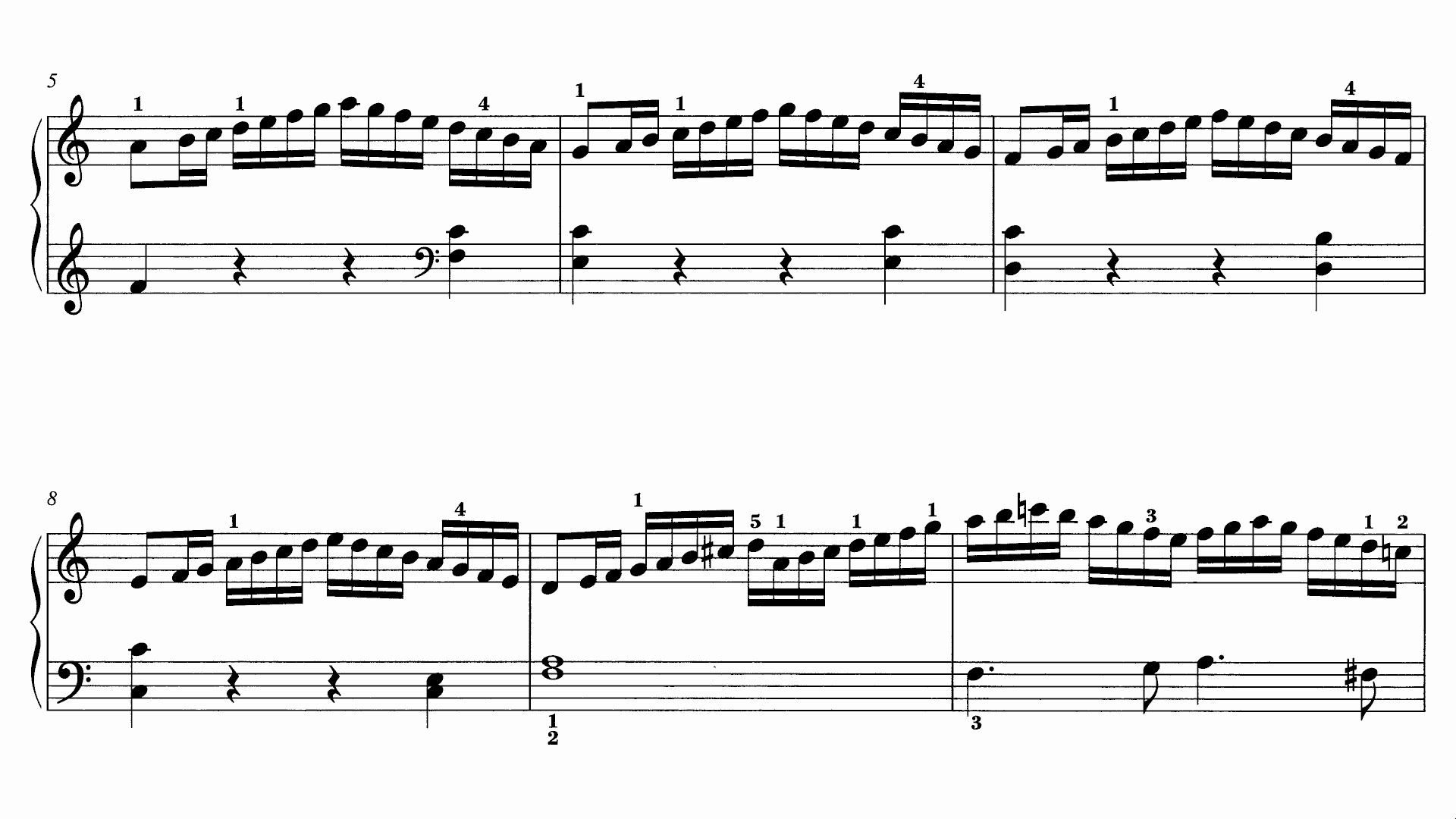 【古钢琴】莫扎特 - 第十六钢琴奏鸣曲 k.545(1788)
