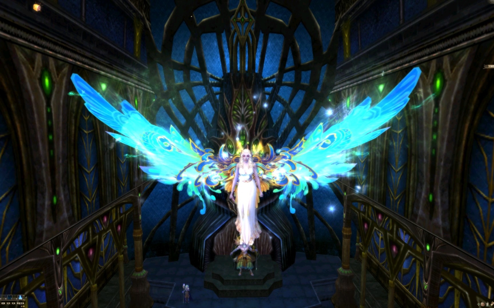 完美世界国际版 单机怀旧 飞行器 翅膀 汐族光翼翅膀～琅彩 人鱼的