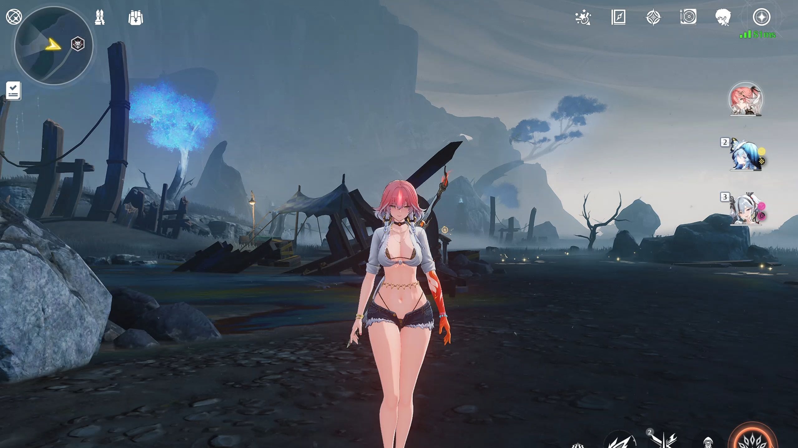 长离泳装皮肤实机