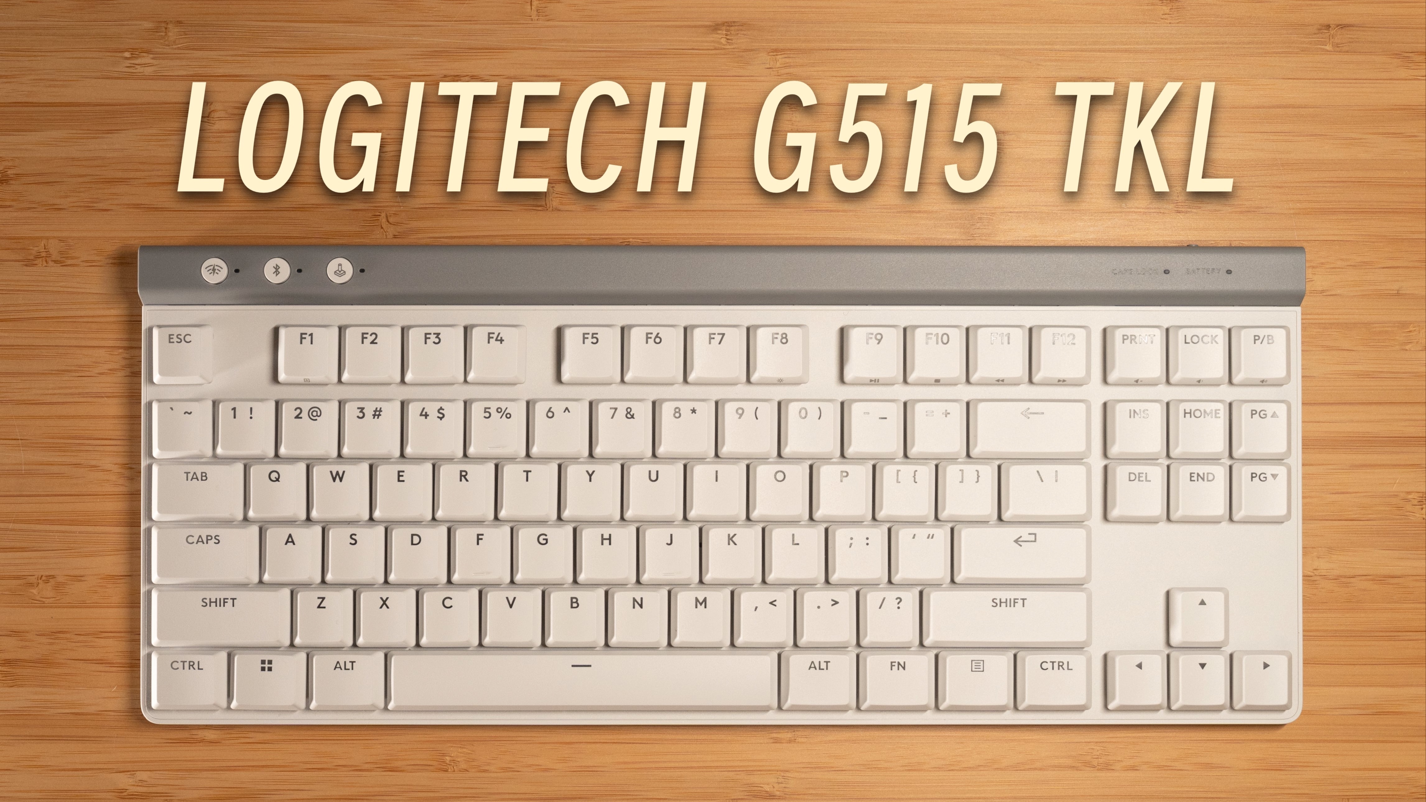 「黑猫」Logitech G515 TKL 键盘开箱 + 简单评测哔哩哔哩bilibili