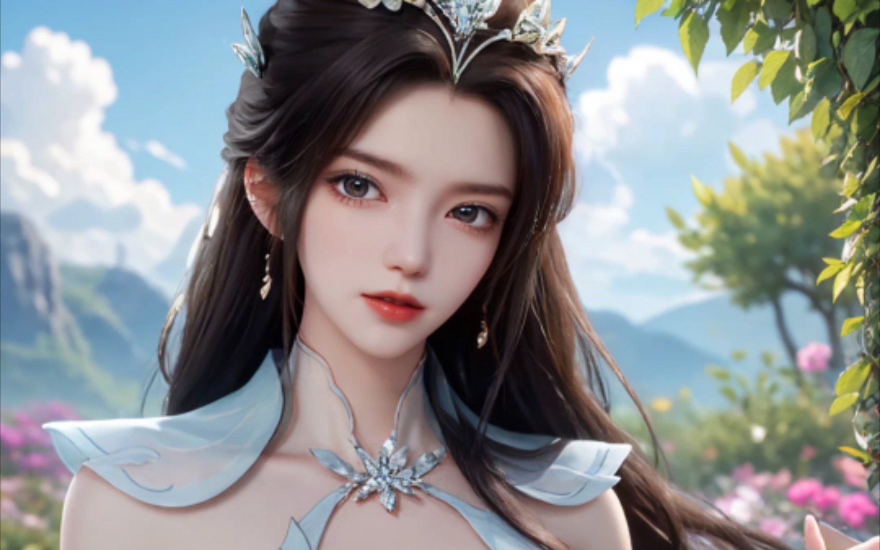 遮天 颜如玉|ai绘画(附原图包)