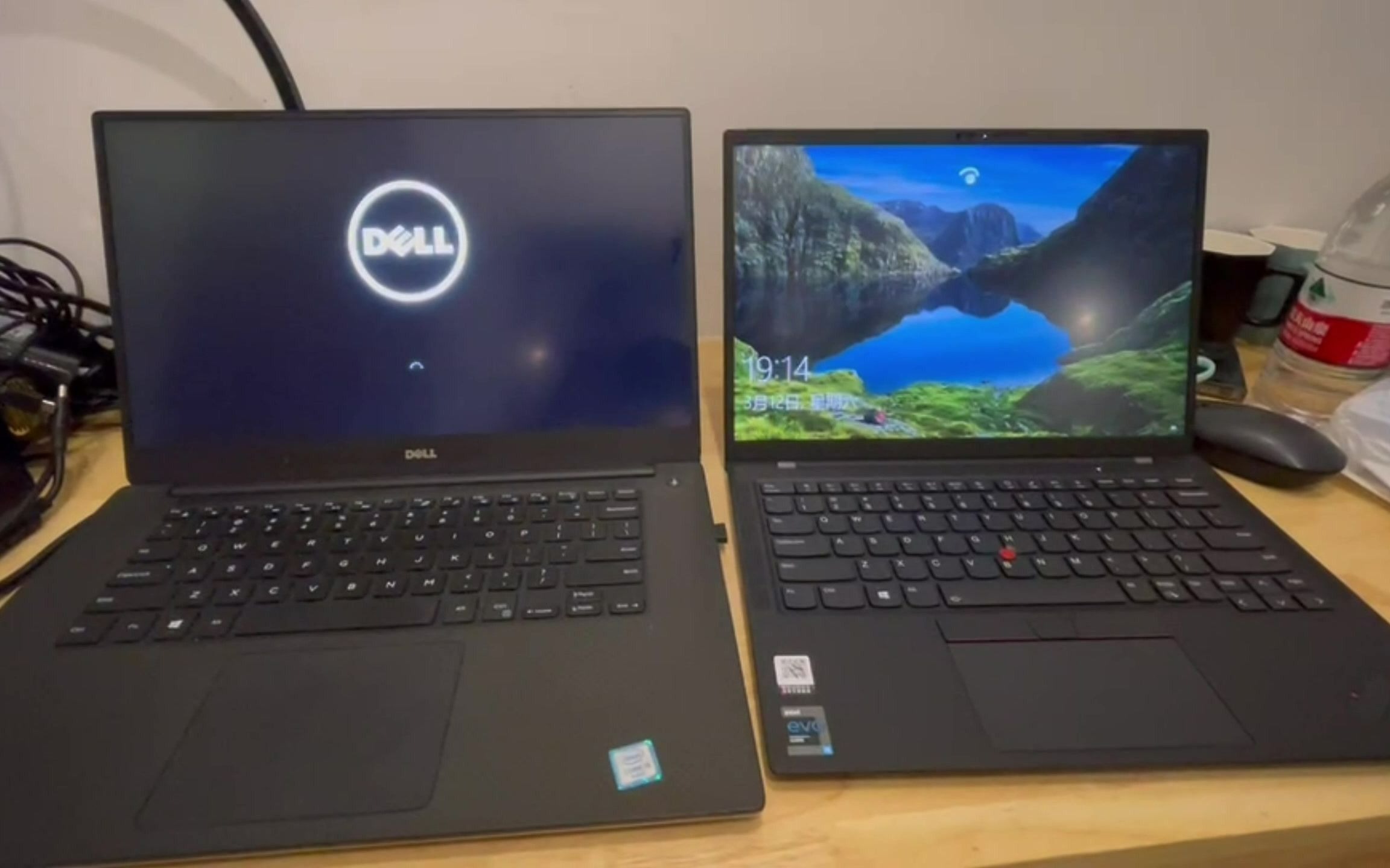 新欢thinkpadx1carbon2021旧爱xps159550的简单对比