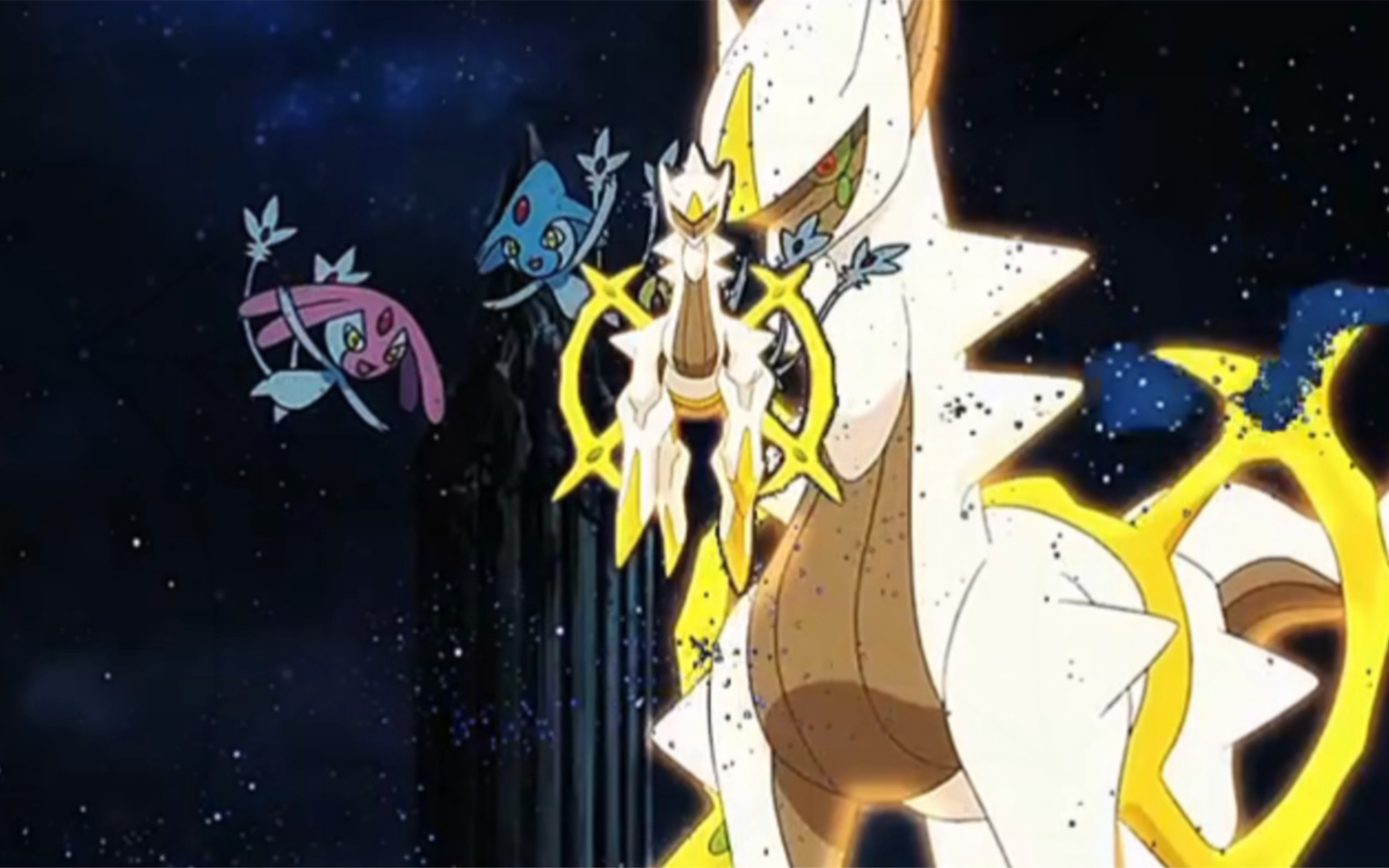 宝可梦战力天花板创世神阿尔宙斯