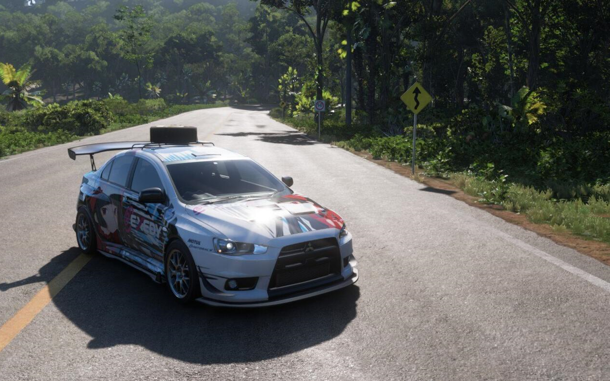 活动作品地平线5越野赛lancerevolutionxgsr