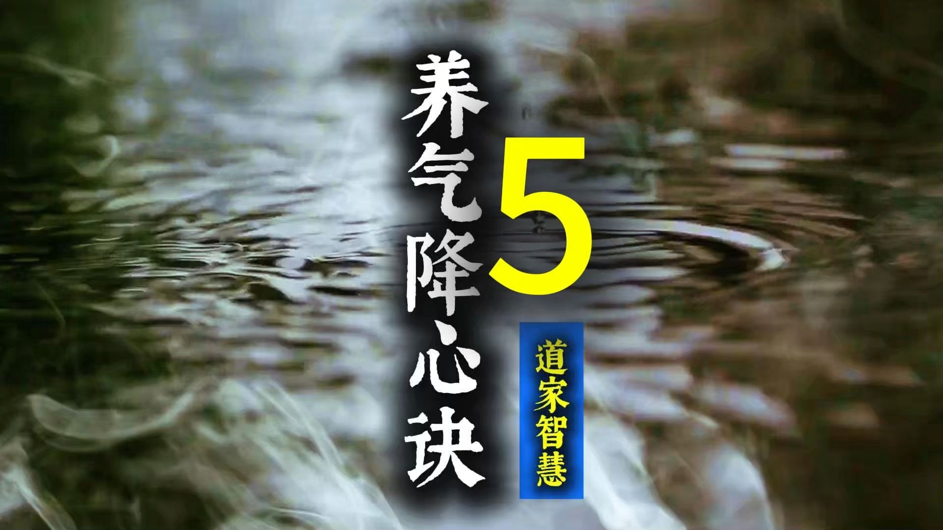 道家修行智慧,养气降心诀5哔哩哔哩bilibili