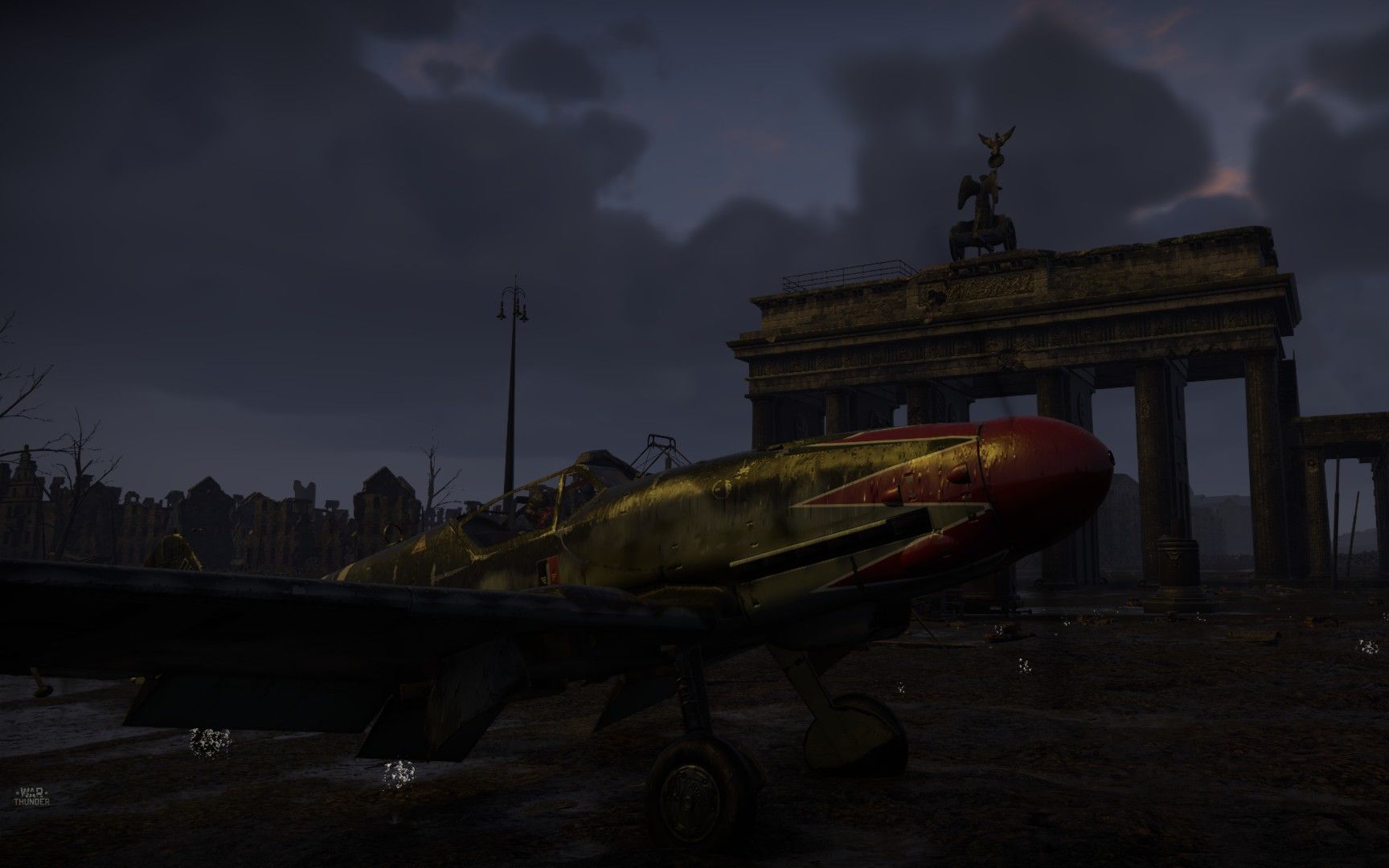 德意志的天空由我来守护战争雷霆bf109k4击杀集锦