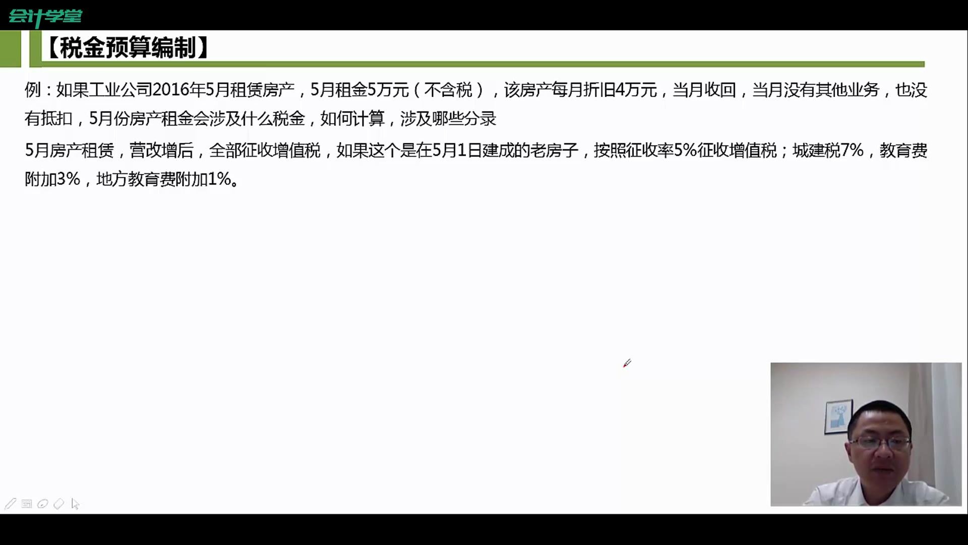 交房产税会计分录公司房产税如何计算企业房产税会计分录哔哩哔哩bilibili