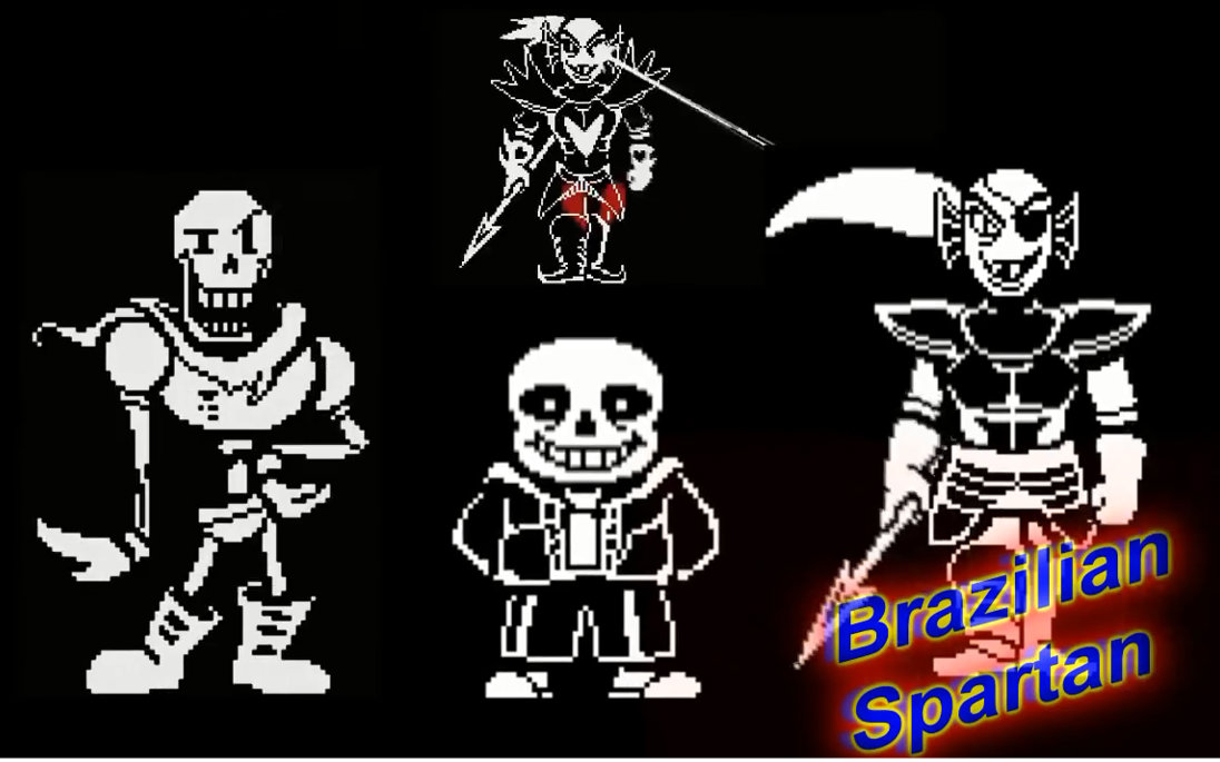 [地域傳說/undertale] sans有斯巴達混亂v.2混音 sparta káosz v.