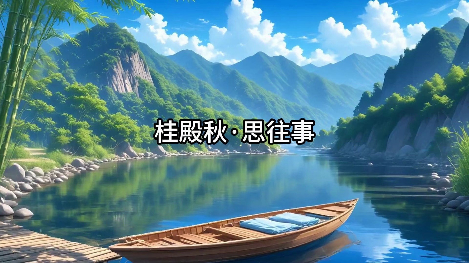 桂殿秋·思往事