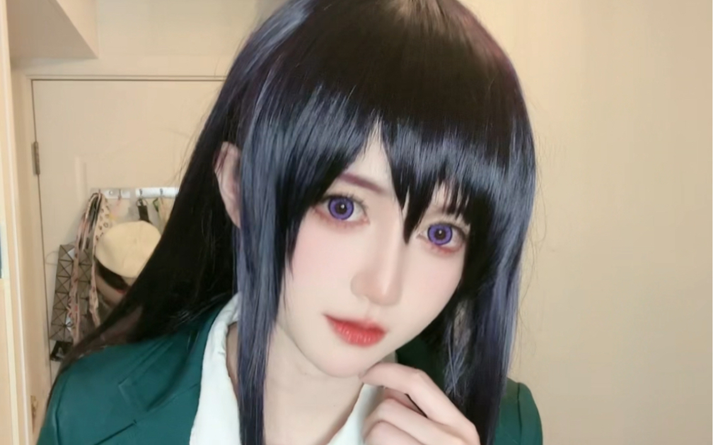 "我对你毫无兴趣"《柑橘味香气》蓝原芽衣cos