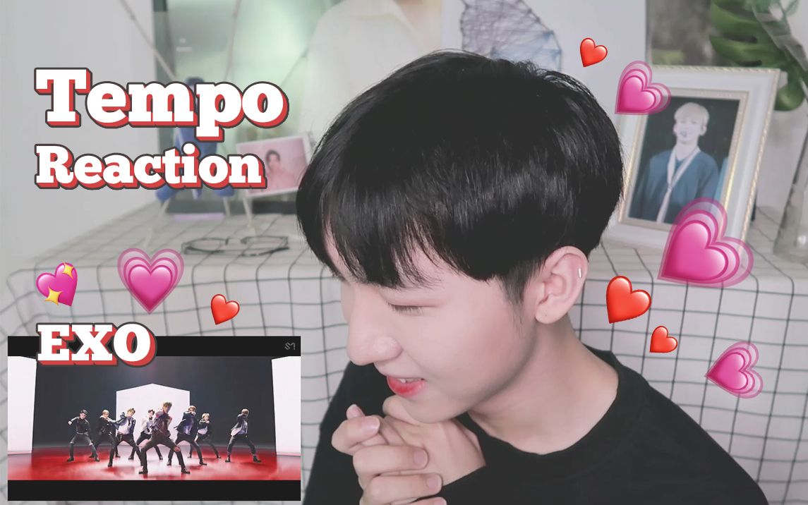 upkey | #exo男饭 tempo | reaction | 爱丽小哥!打起精神!