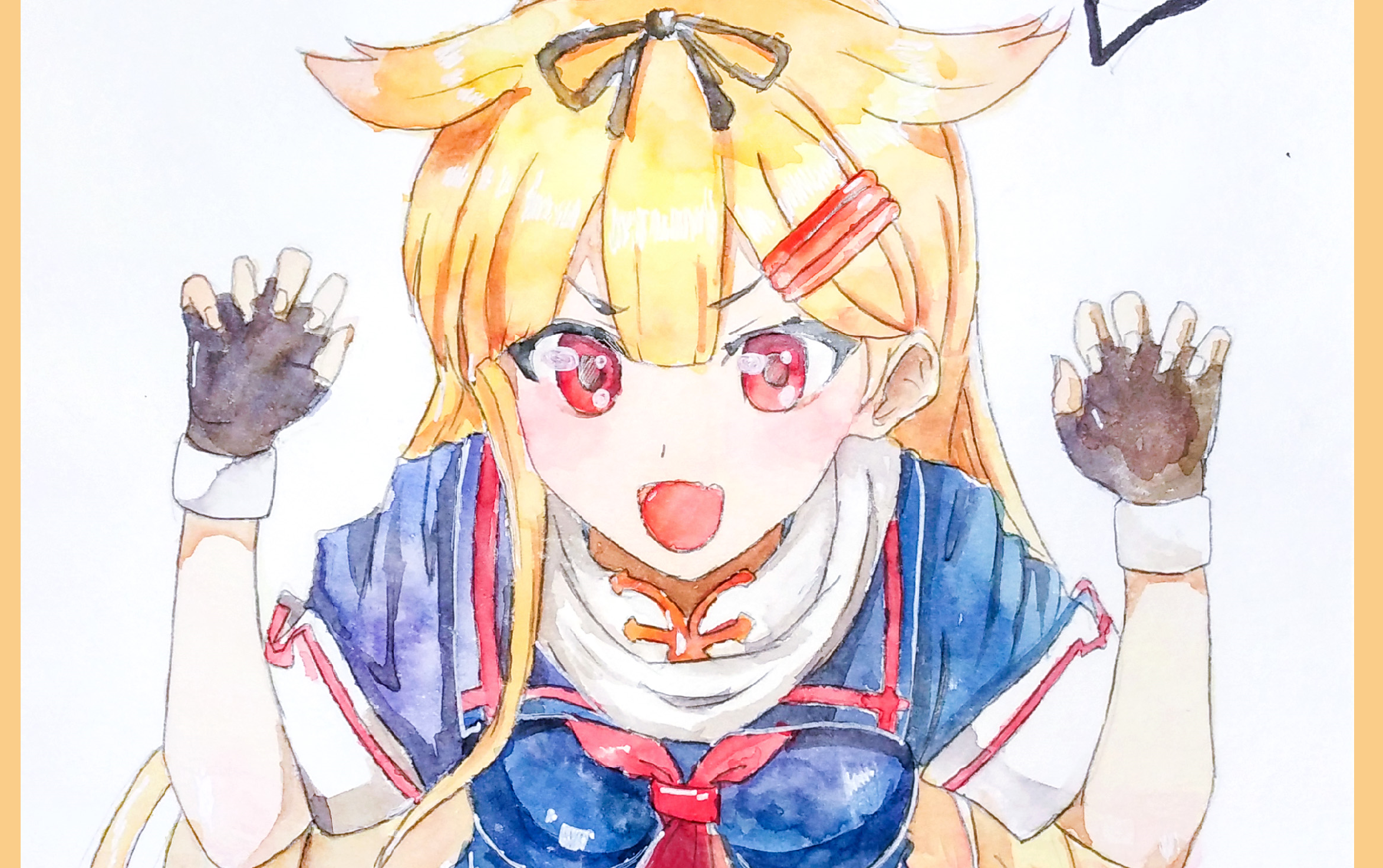 迪迪勒瞎胡画②:《夕立酱~poi~》