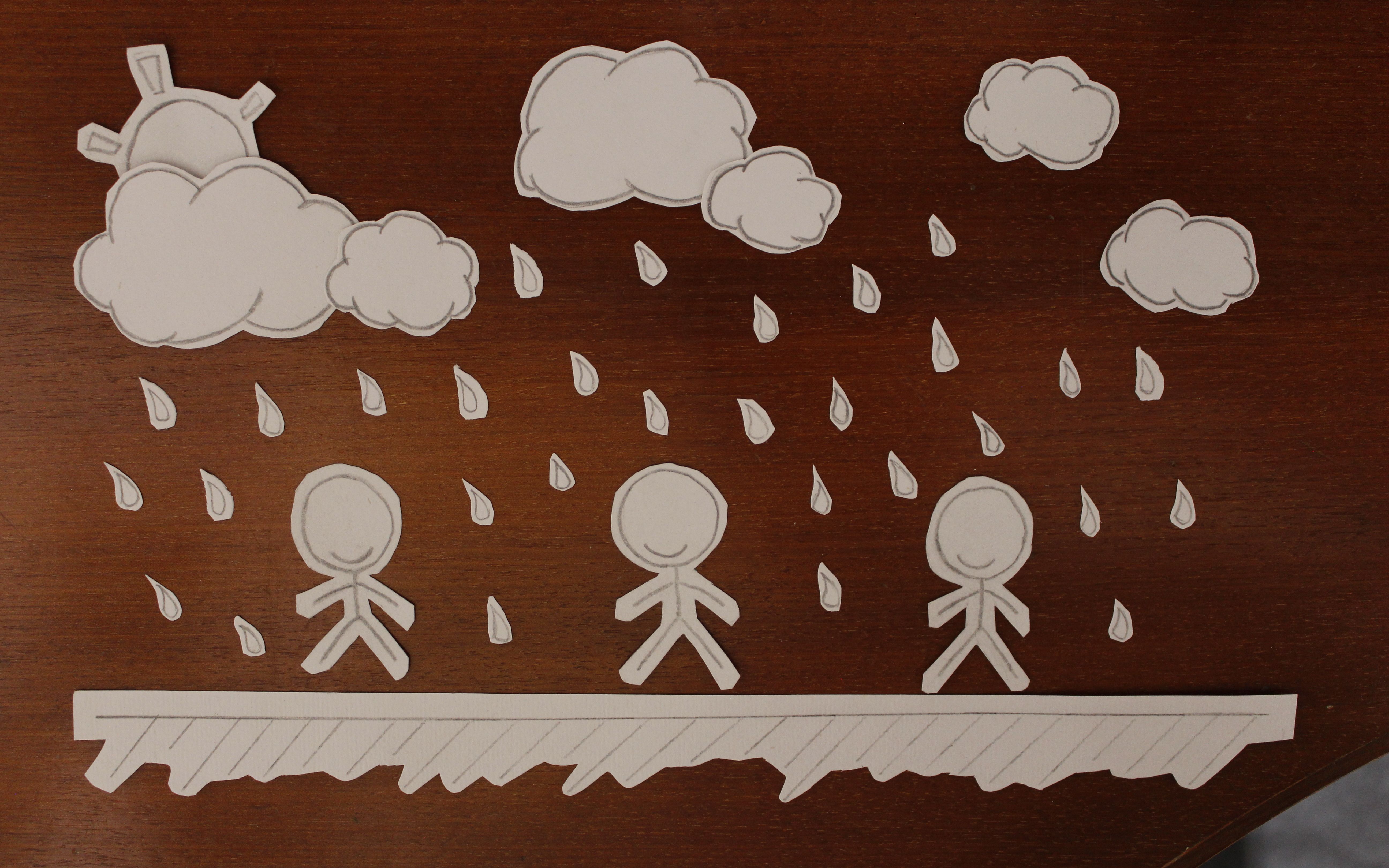 【脑洞小故事】【定格动画】《下雨》