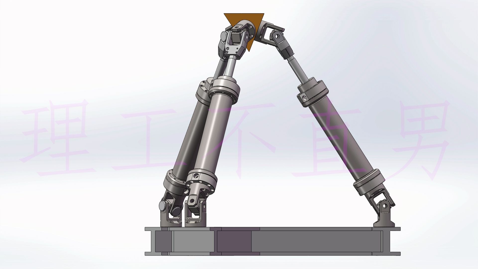 【solid works】挤压式并联设计solidworks模型动画_哔哩哔哩_bilibil